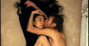 Photo of John Lennon and Yoko Ono, 1980 -  by Annie Leibovitz