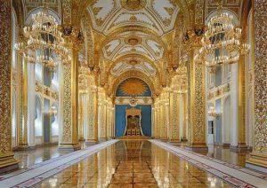 St. Andrew's room, throne chair, Kremlin, Moscow , 2005 by Robert Polidori